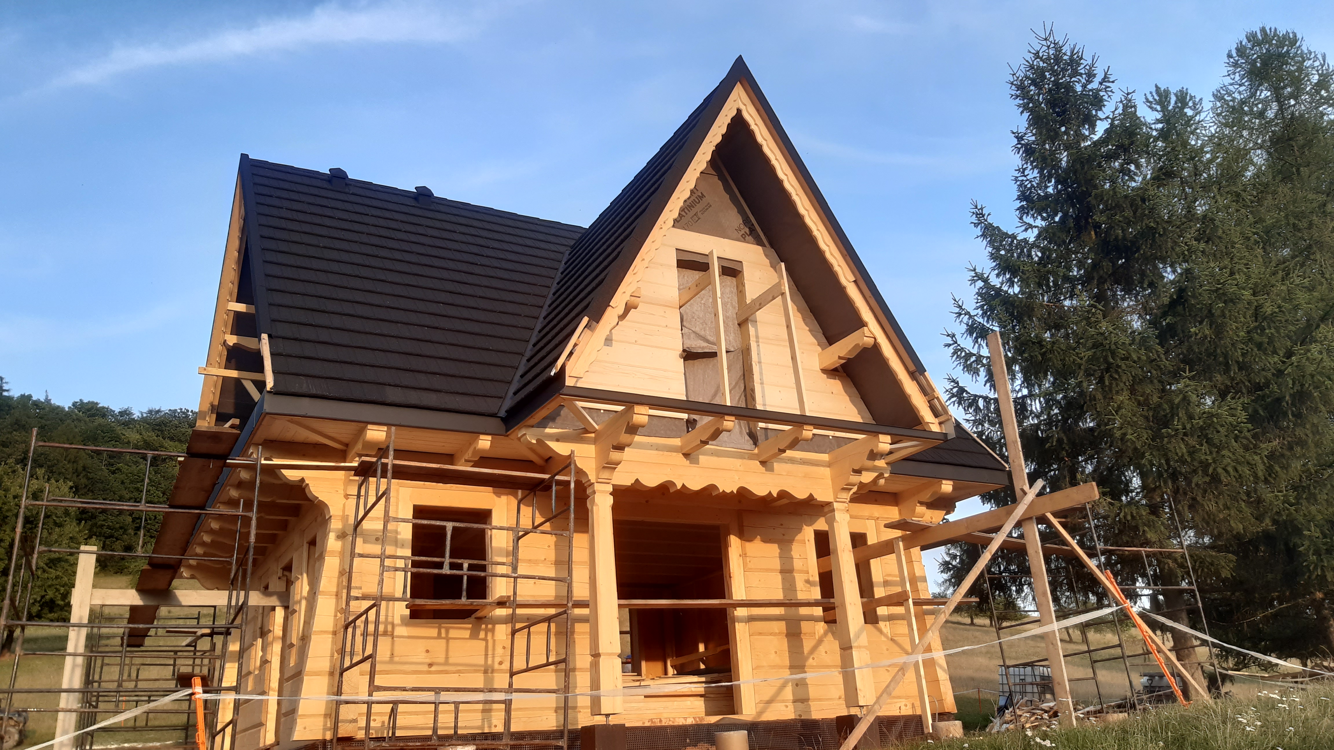 Realizacja domu drewnianego 1