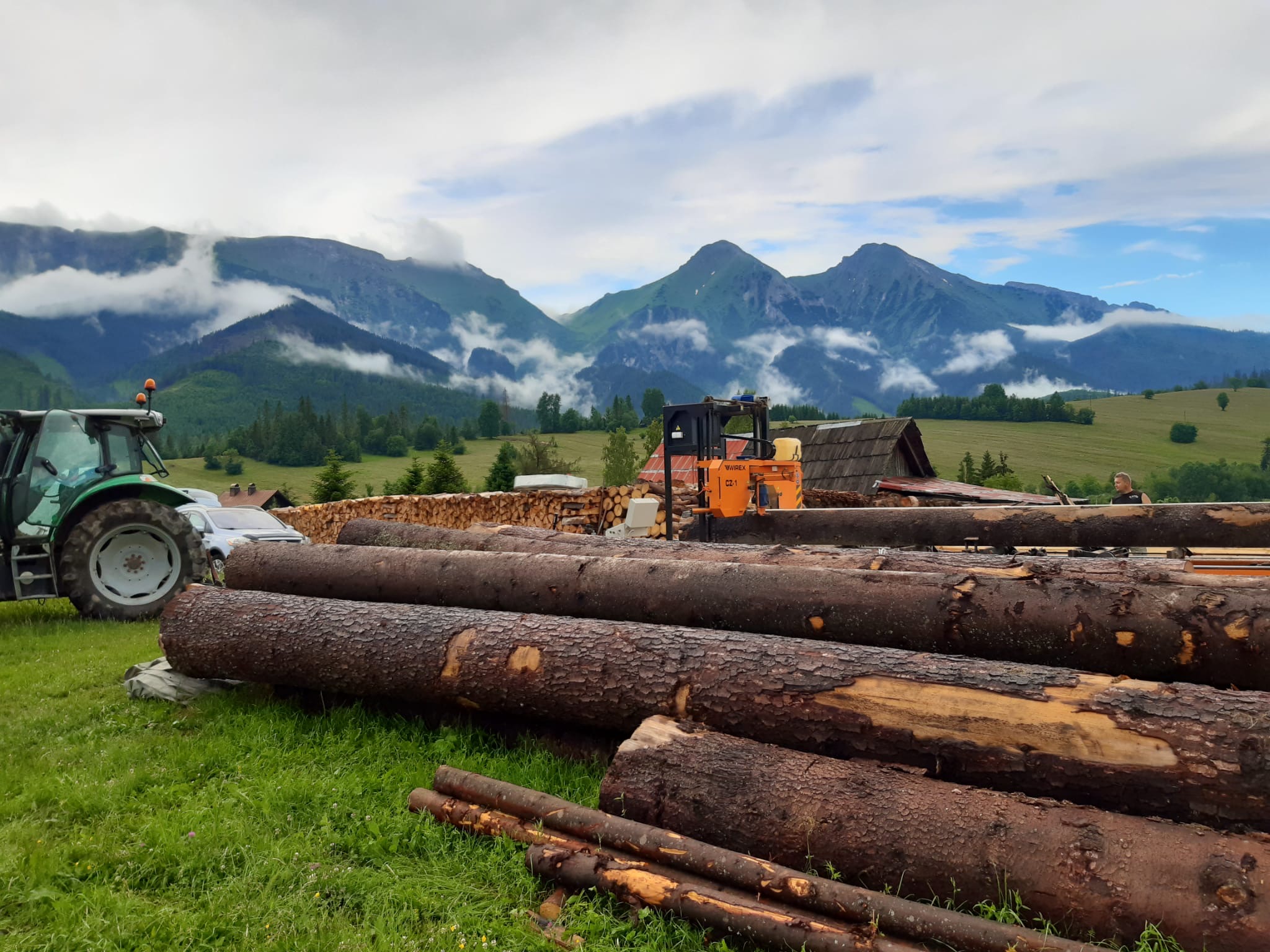 Tartak i cięcie drewna